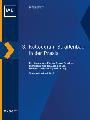 cover image of 3. Kolloquium Straßenbau in der Praxis